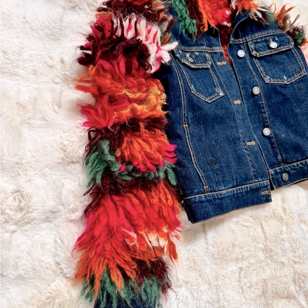 Dior Colorful wool-sleeved jacket - Picture 3 of 12